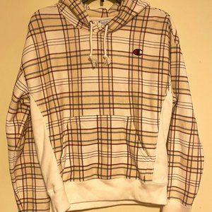 Urban Outfitters Champion Plaid Hoodie